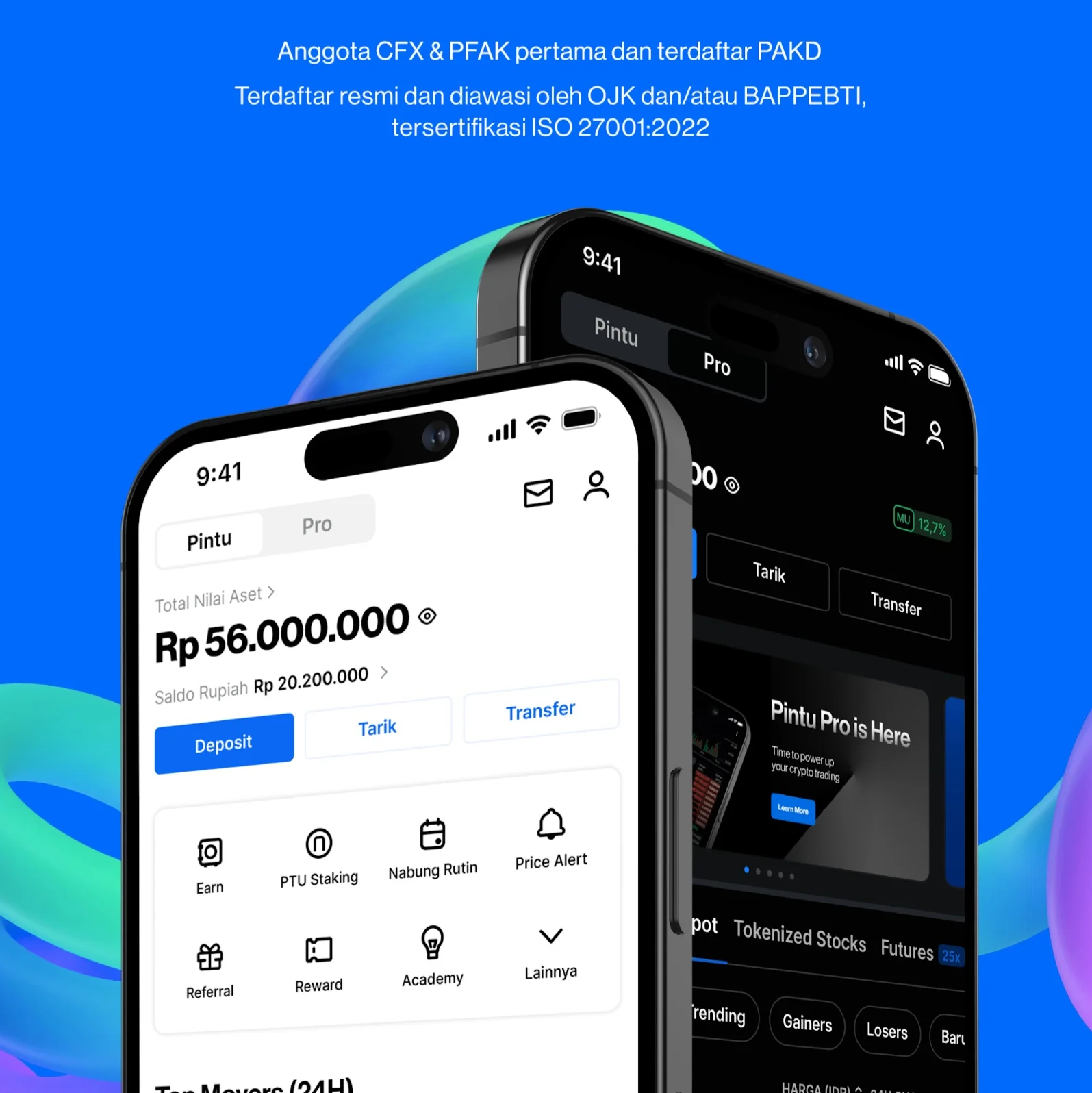 Aplikasi Trading Crypto Pintu