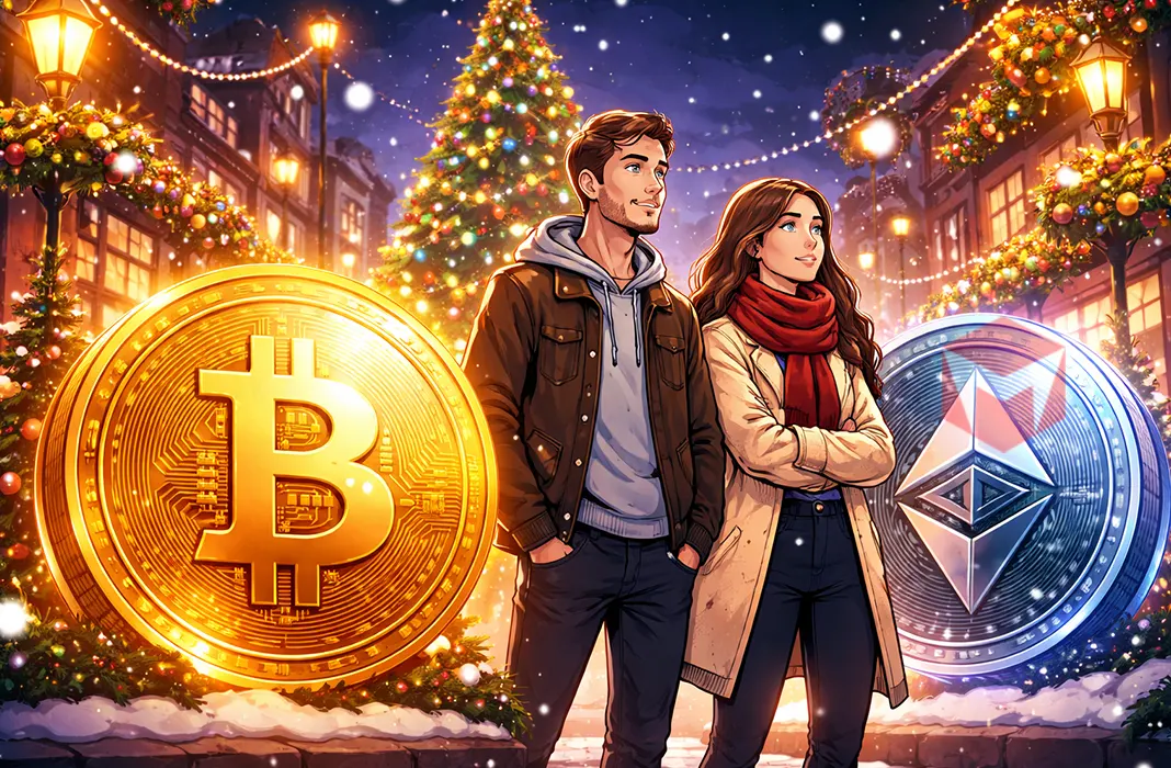 Jelang Natal, Bitcoin dan Ethereum Masih Terjebak Konsolidasi Natal Bitcoin