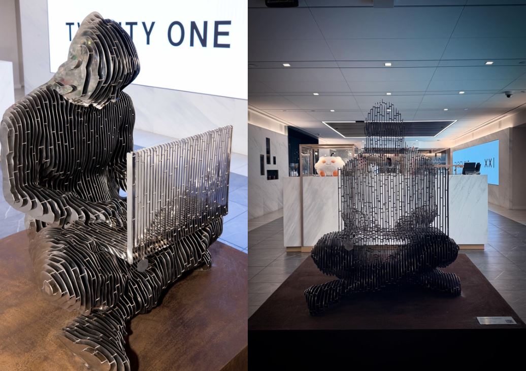 Patung Satoshi Nakamoto - NYSE