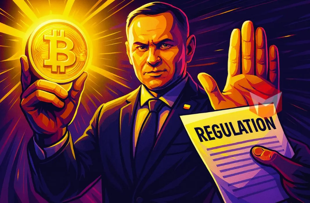 Presiden Polandia memveto regulasi kripto