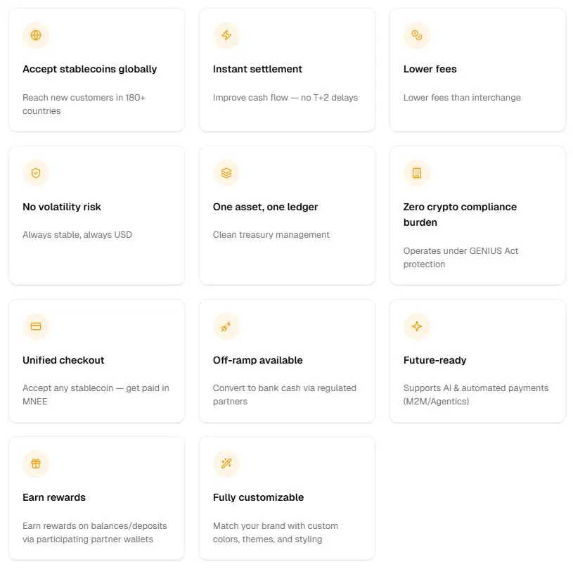 Stablecoin MNEE Keunggulan dan Fitur