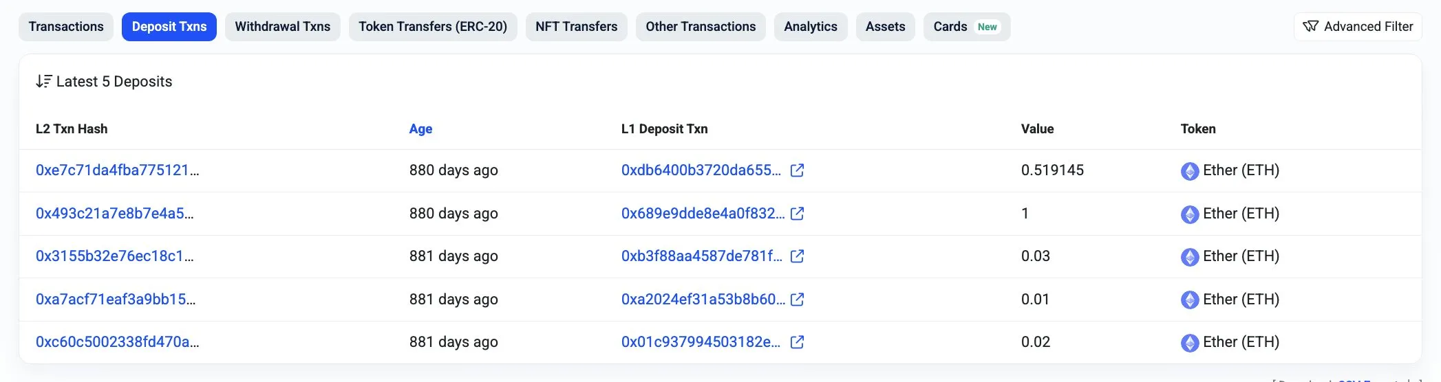 EVM Address Milik Timothy Ronald - Puyoll