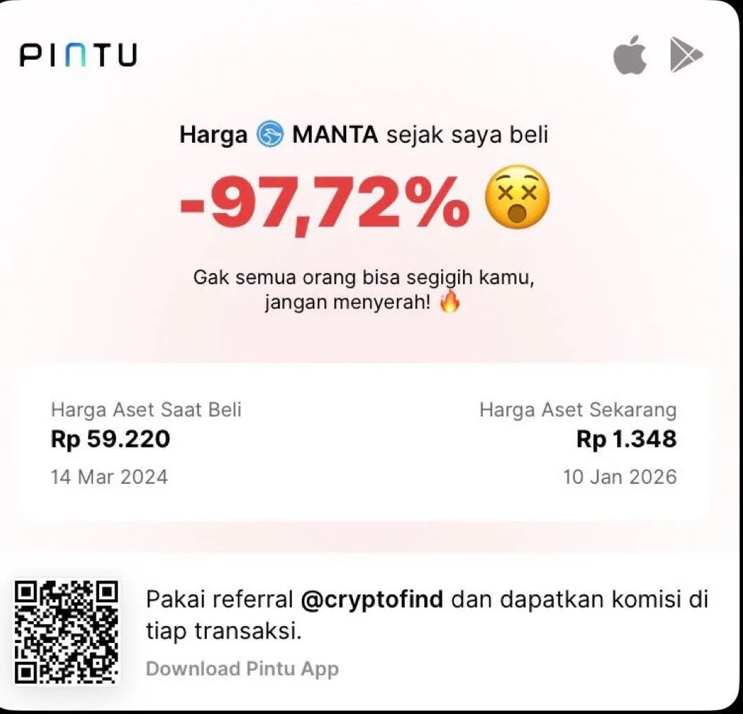 Harga Pembelian Koin Manta oleh Trader Indonesia - Keluh Kesah Pemain Cryptocurrency 2.0