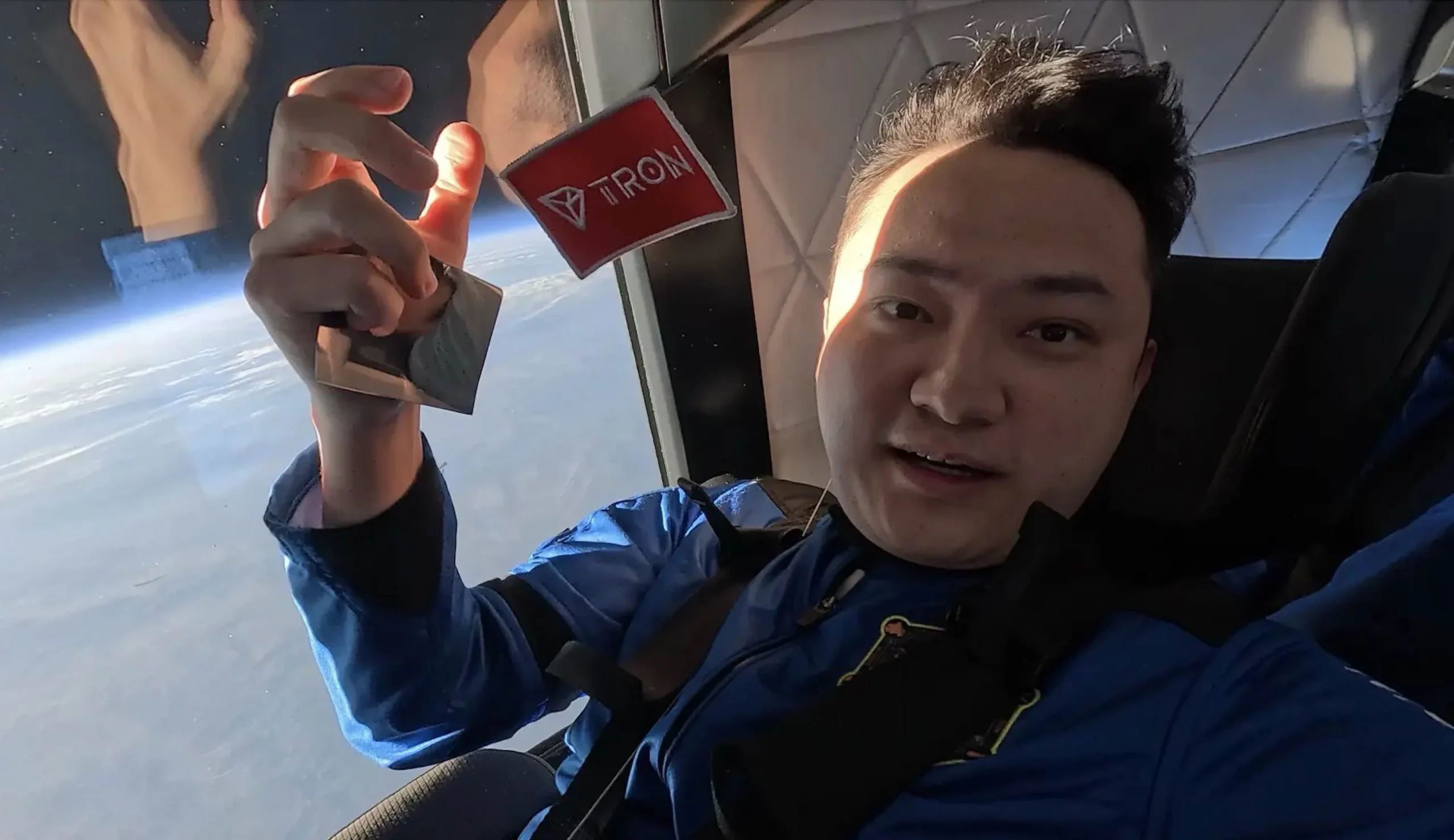 Justin Sun Blue Origin