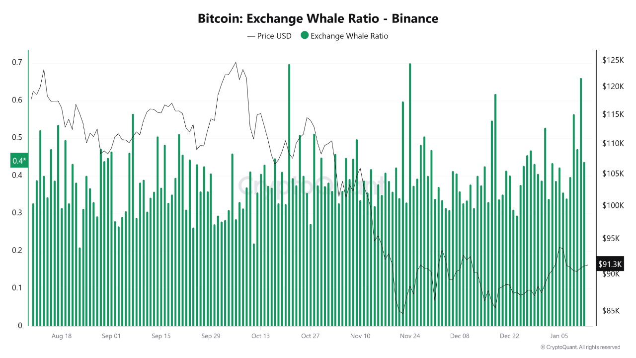 Rasio Whale Bitcoin