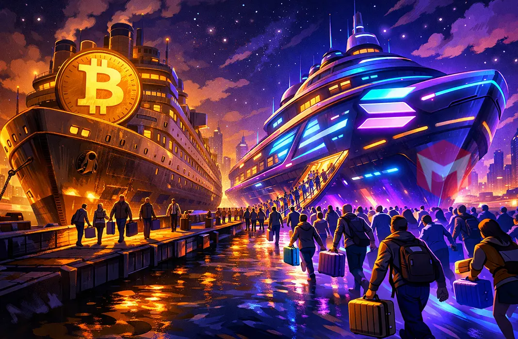 Solana ETF Mulai Diserbu Investor, Bitcoin ETF Ditinggal Solana ETF