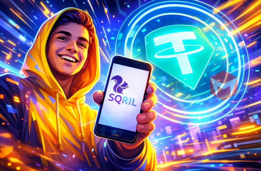 Tether SQRIL USDT Pembayaran QR Code Tether SQRIL USDT Pembayaran QR Code