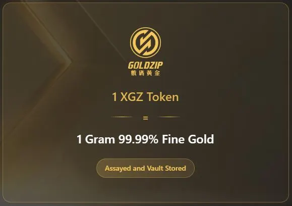 XGZ Token Emas GoldZip