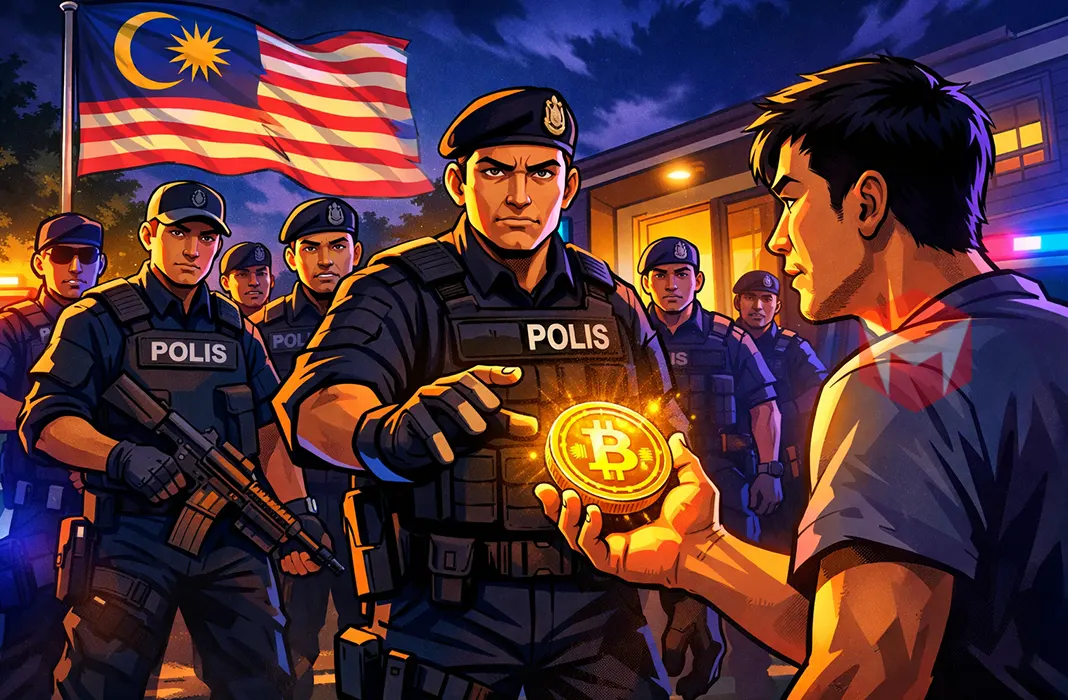 12 Polisi Malaysia Ditangkap Usai Peras Kripto Senilai Rp841,5 Juta Polisi Malaysia