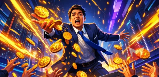 Bursa kripto Bithumb korea selatan salah kirim Bitcoin BTC