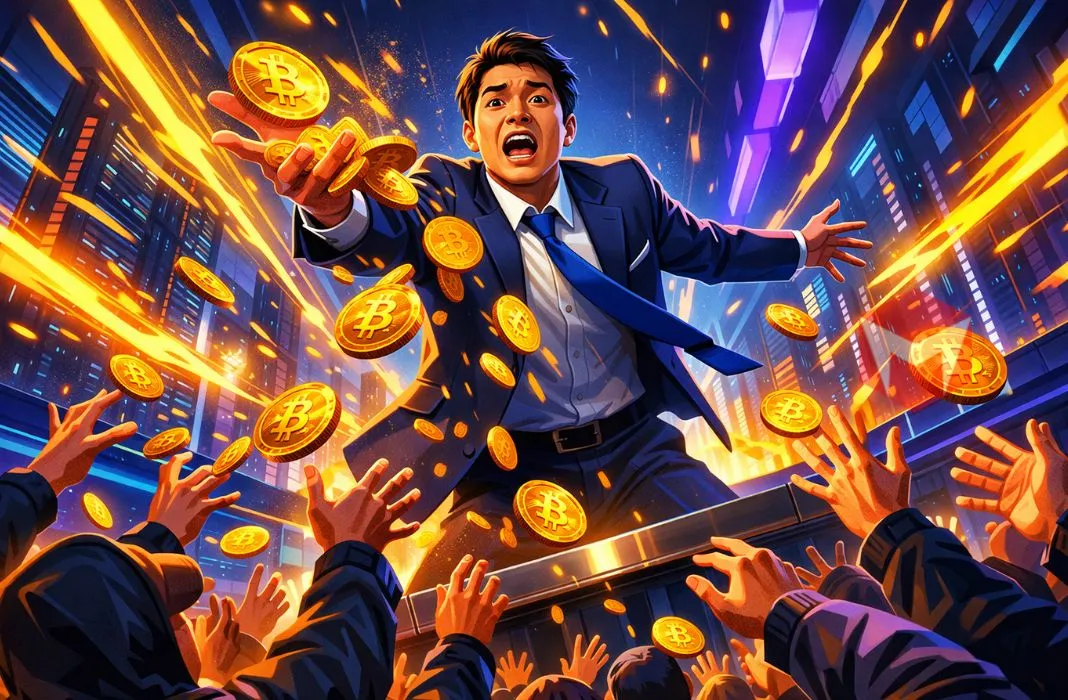 Bursa kripto Bithumb korea selatan salah kirim Bitcoin BTC