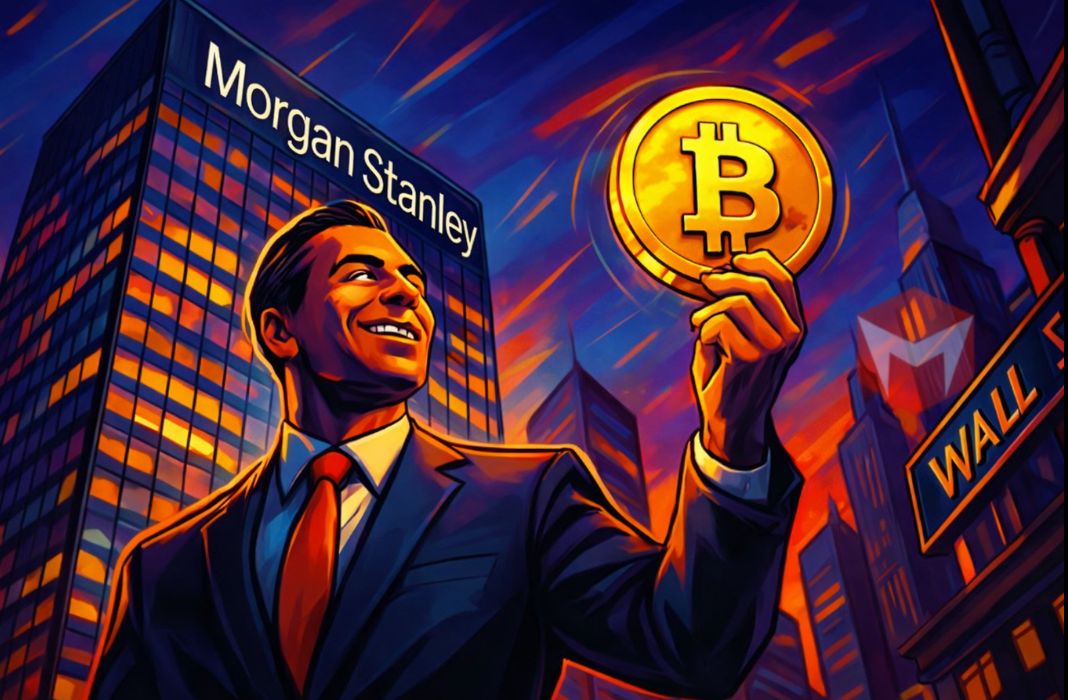 Morgan Stanley rancang infrastruktur crypto sendiri untuk Bitcoin dan kripto Morgan Stanley rancang infrastruktur crypto sendiri untuk Bitcoin dan kripto