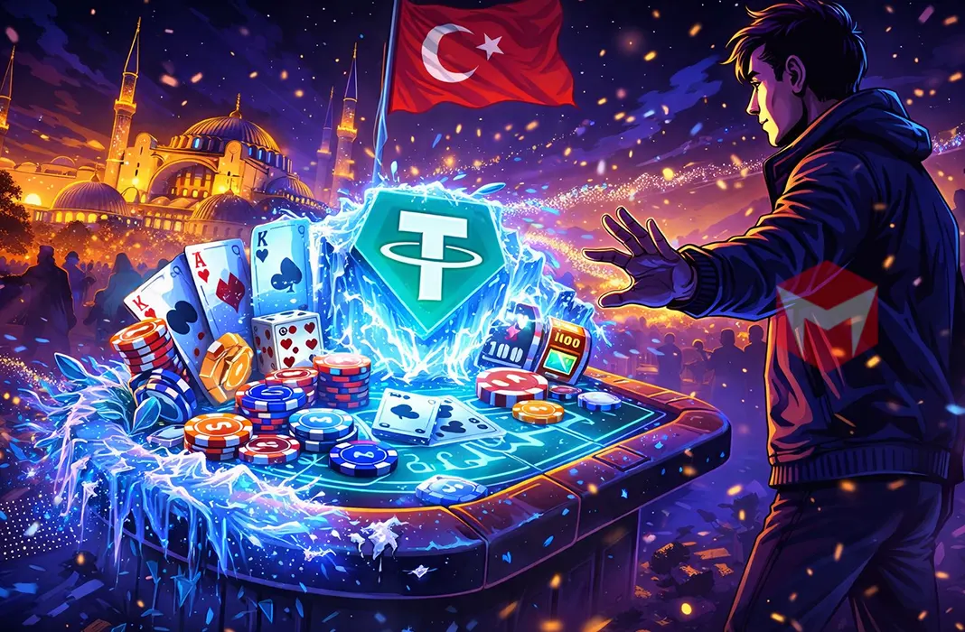 Tether Bantu Bekukan Dana Judi Kripto Rp8,9 Triliun di Turki tether Turki