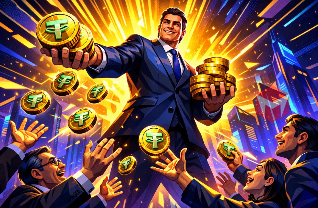 Tether Gold XAUT Dividen saham