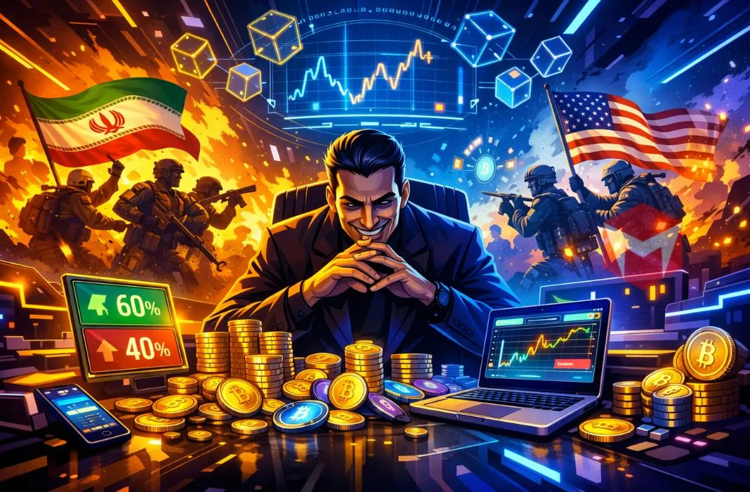 dugaan insider trading di pasar prediksi polymarket serangan as ke iran