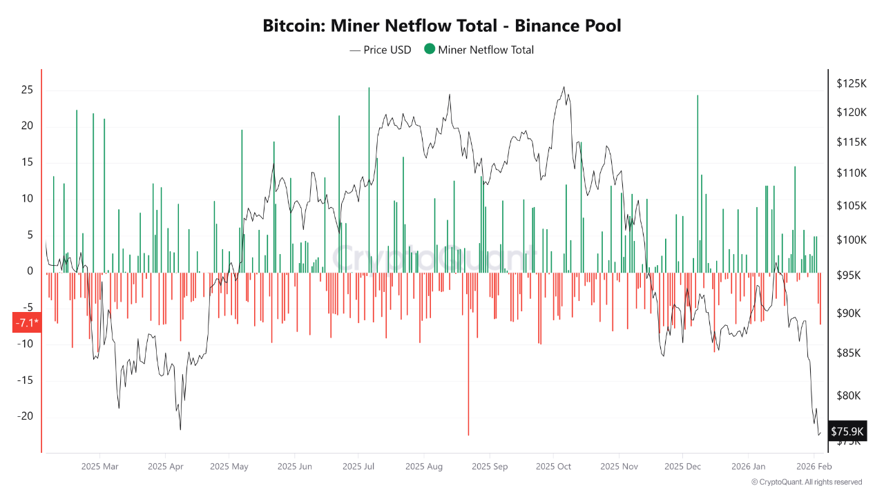 netflow penambang bitcoin