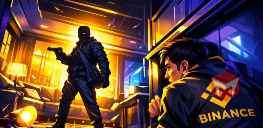 perampokan bersenjata menargetkan pegawai binance