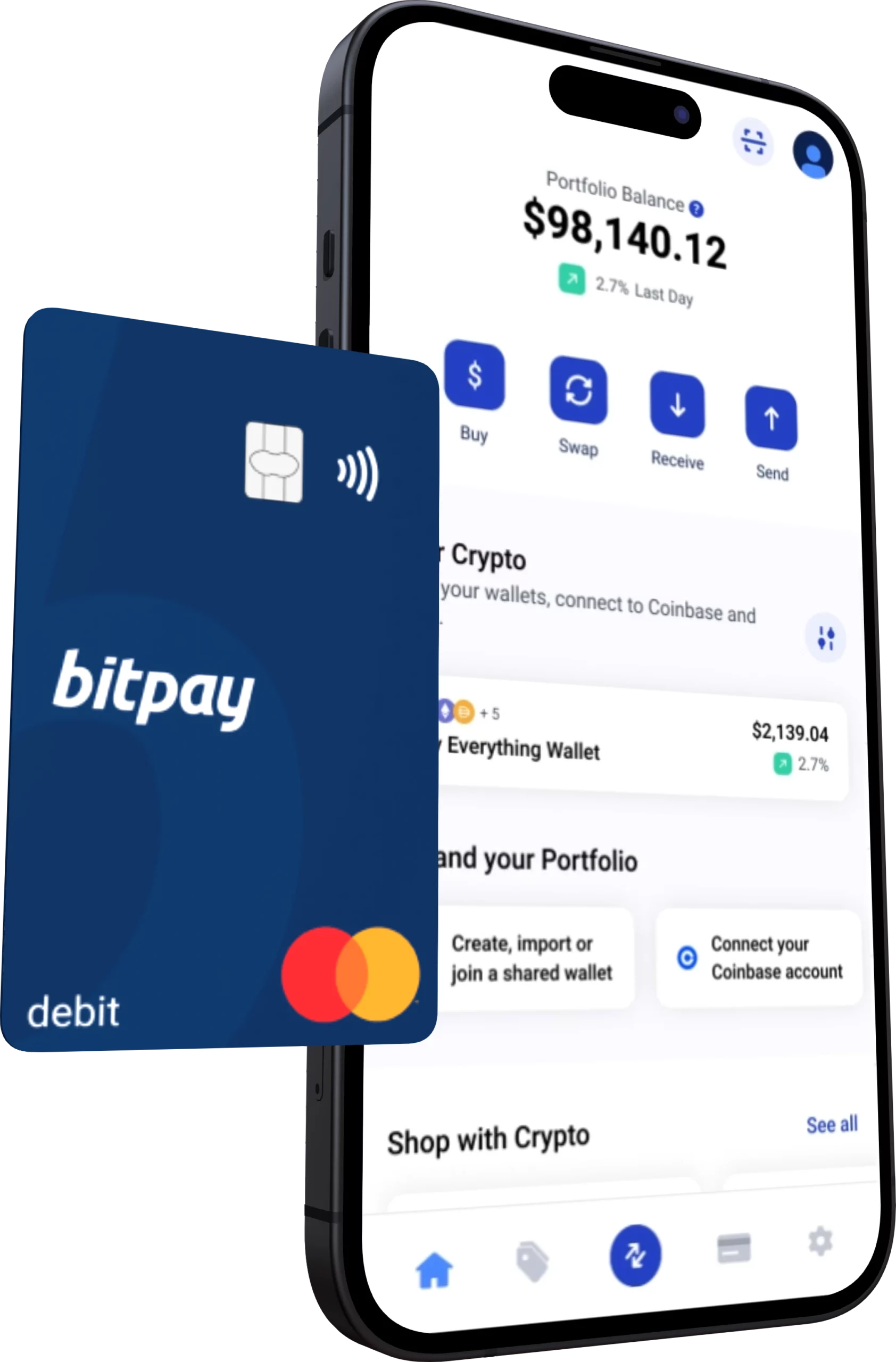 Crypto Card Terbaik, BitPay Mastercard