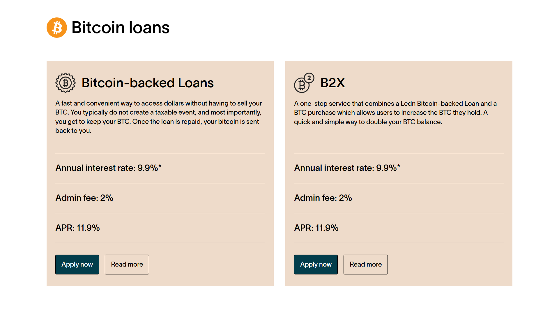 Contoh Crypto Lending Menggunakan Bitcoin