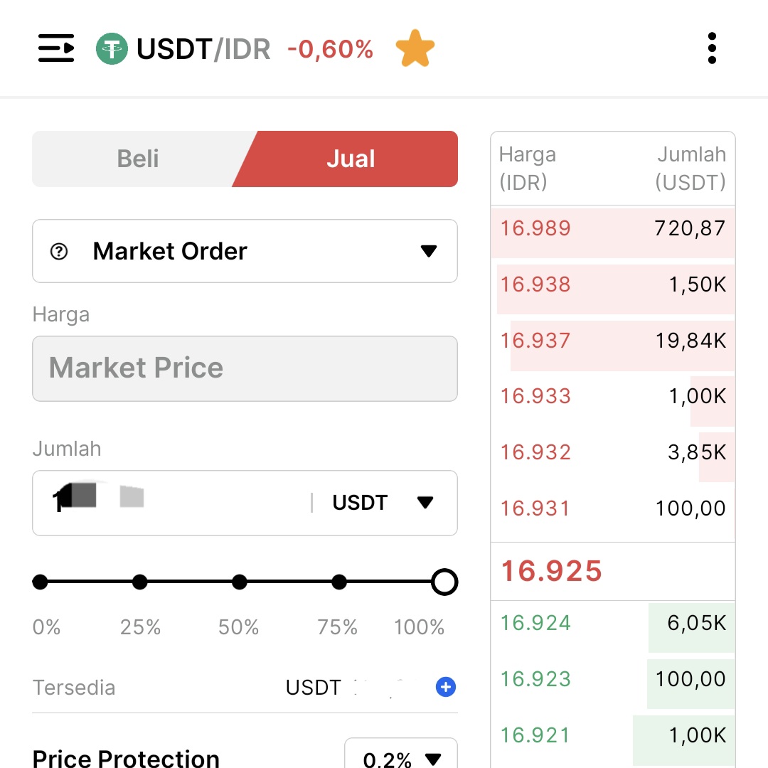 Langkah 2 Cara Mencairkan USDT ke Rupiah