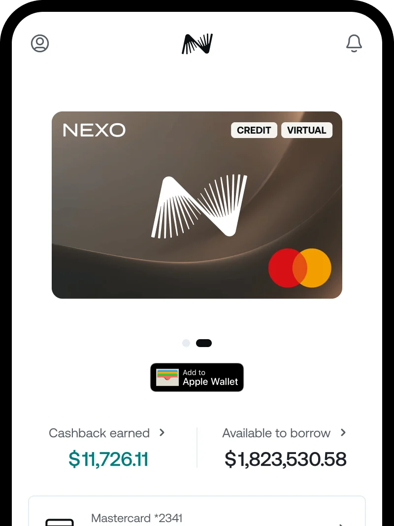 Crypto Card Terbaik, Nexo Card