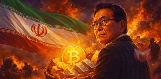 Robert Kiyosaki krisis crash konflik iran bitcoin
