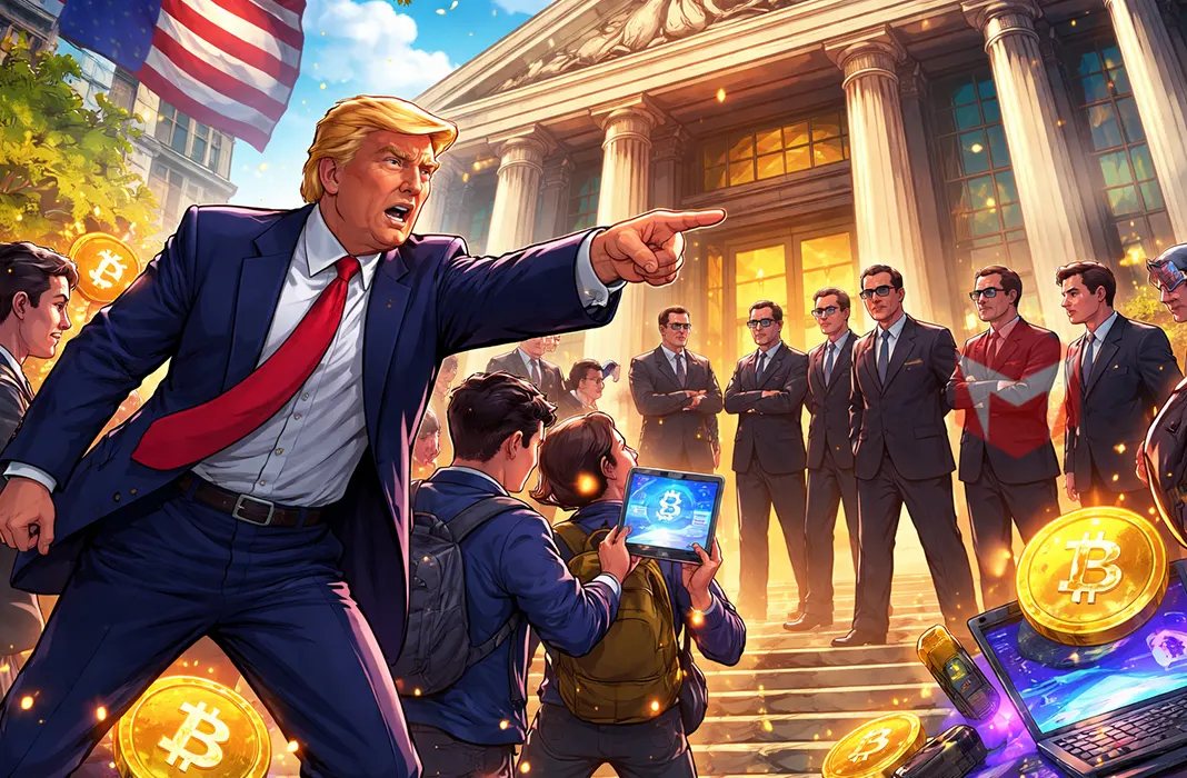 Trump Tuding Bank Hambat Genius Act dan Ambisi Kripto AS Genius Act