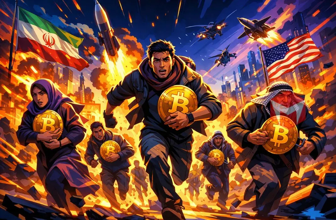 apakah kripto jadi pelarian warga iran ditengah konflik dengan amerika serikat dan israel