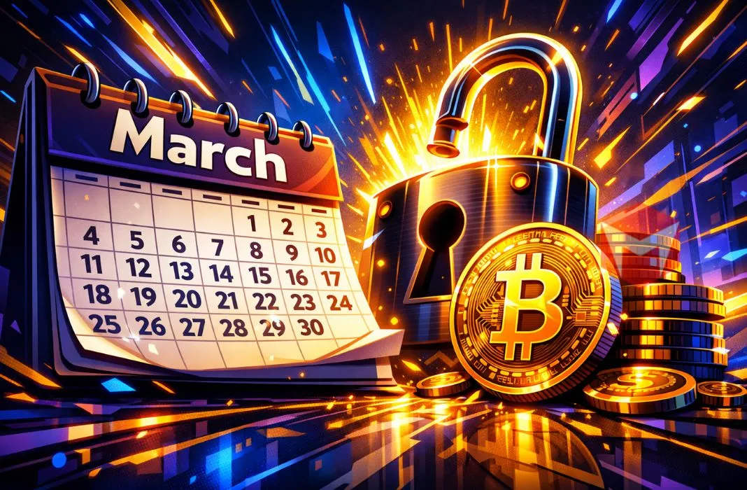 token unlock maret 2026 terbaru