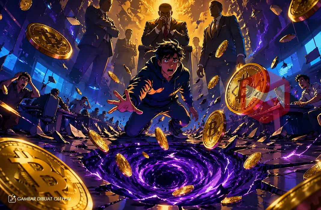 Bukan Panic Selling, Ini Biang Kerok Harga Bitcoin Jatuh Mendadak