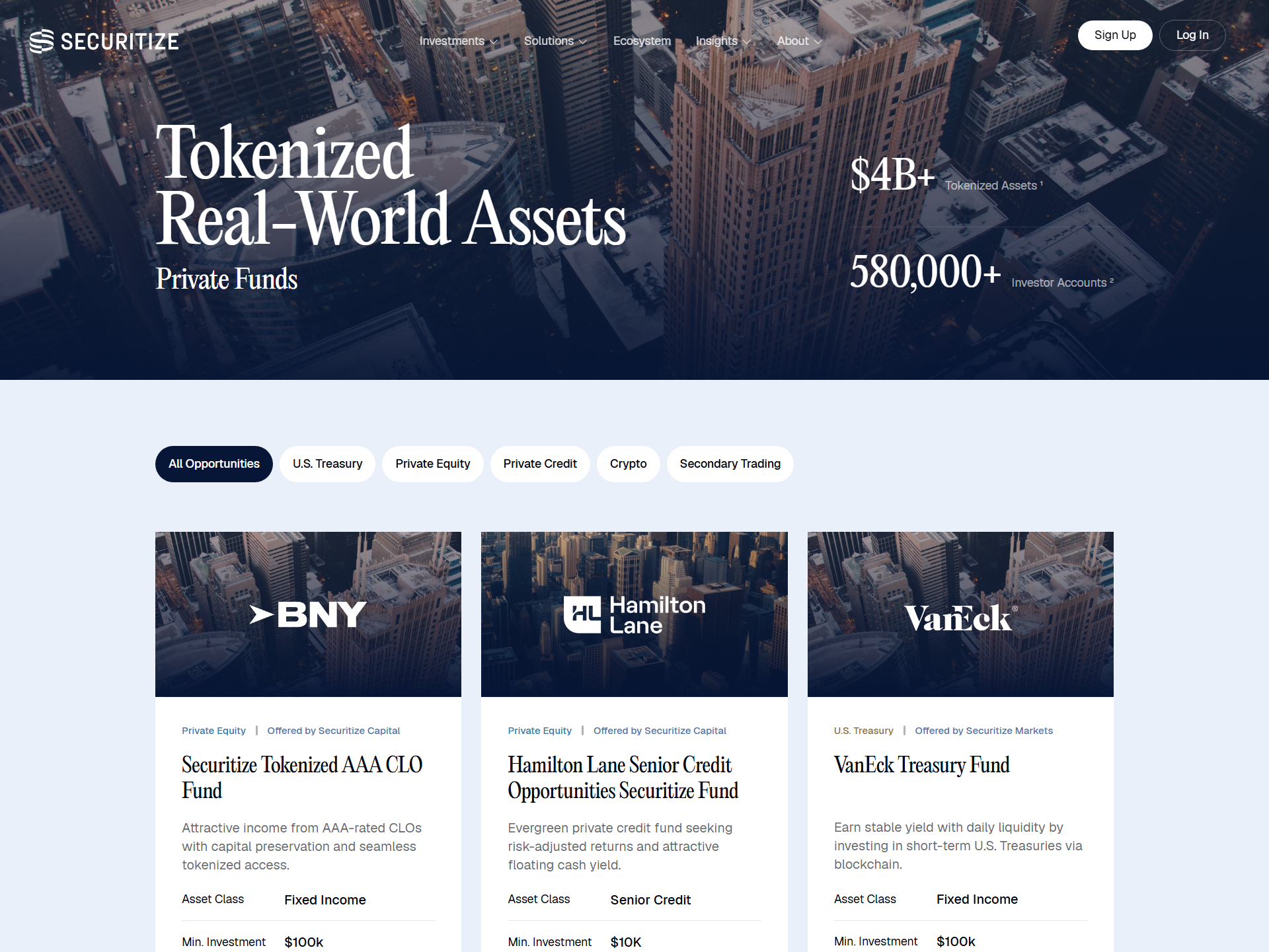 DeFi Solana Terbaik Securitize