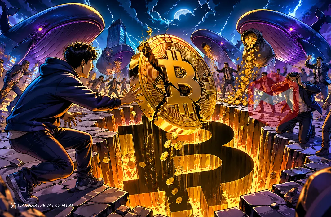 Harga BTC Hari Ini Masuk Zona Bahaya, Bisa Rontok ke Sini