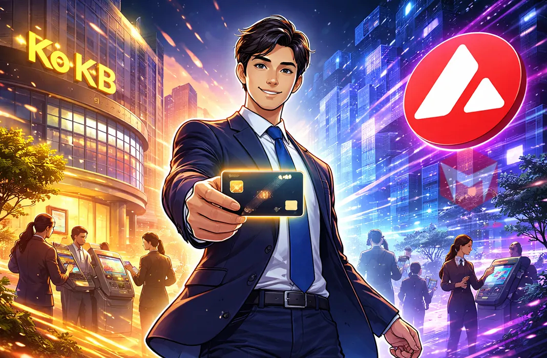 KB Kookmin Gandeng Avalanche, Hadirkan Kartu Hybrid Stablecoin