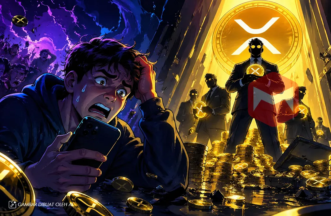 Sentimen XRP Terlihat Bearish, Data Justru Ungkap Fakta Menarik Ini