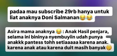 Skyholic Menyindir Doni Salmanan di Instagram