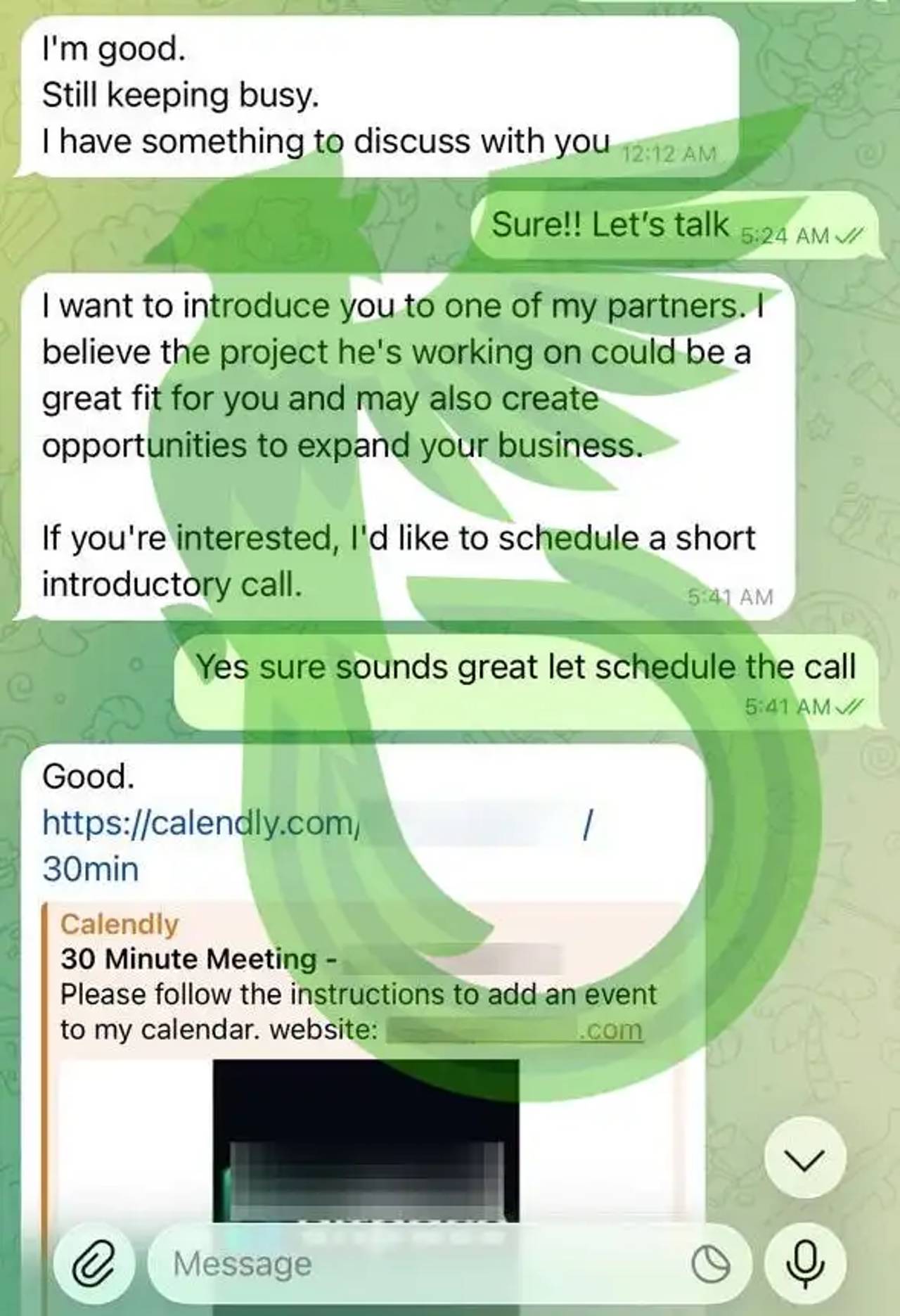 Undangan Meeting Palsu Lazarus Group - Mauro Eldritch