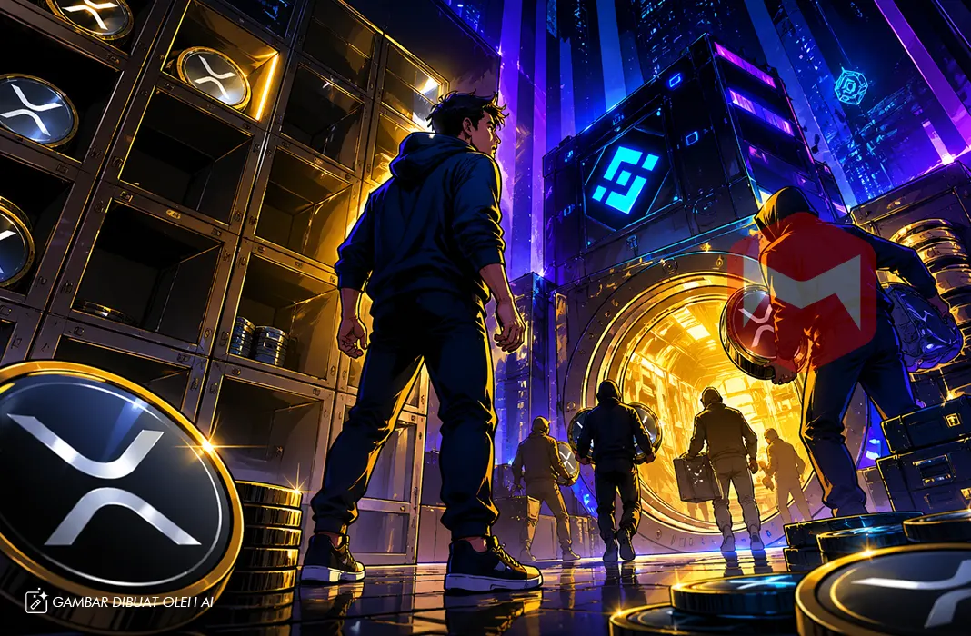 XRP Hari Ini Makin Langka di Binance, Sinyal Besar Mulai Terbentuk?