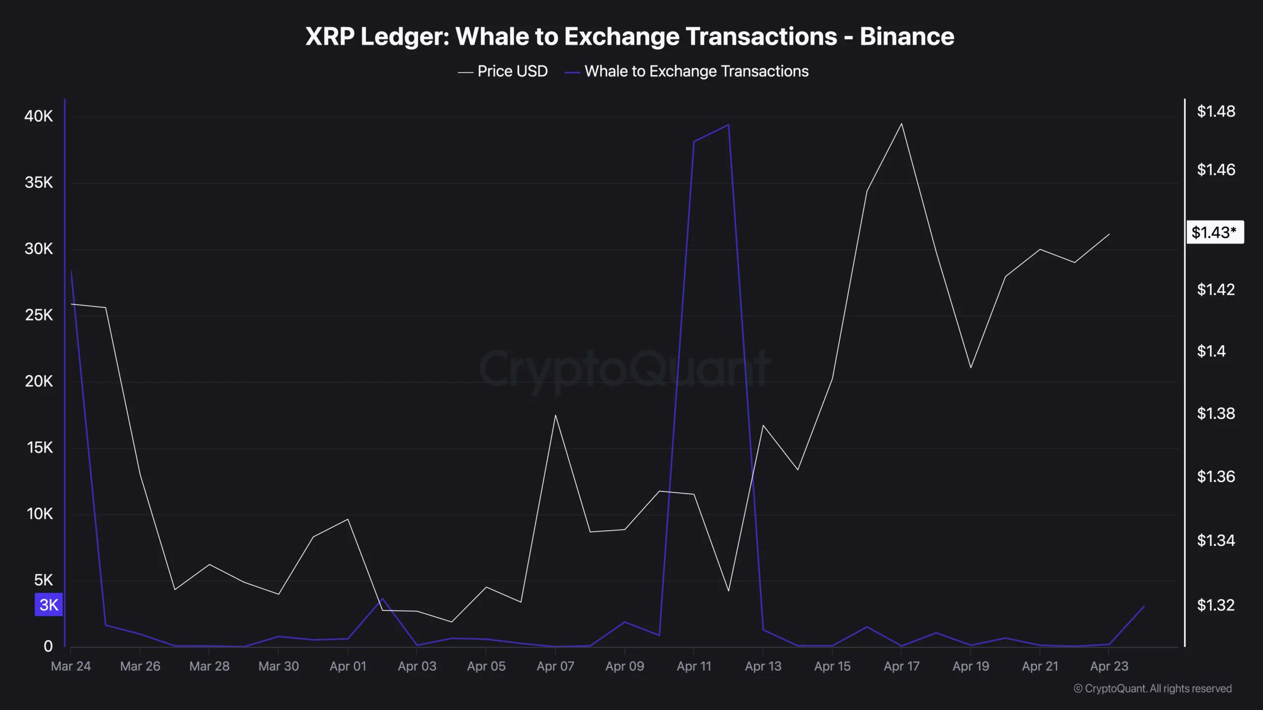 XRP Whale 25 april