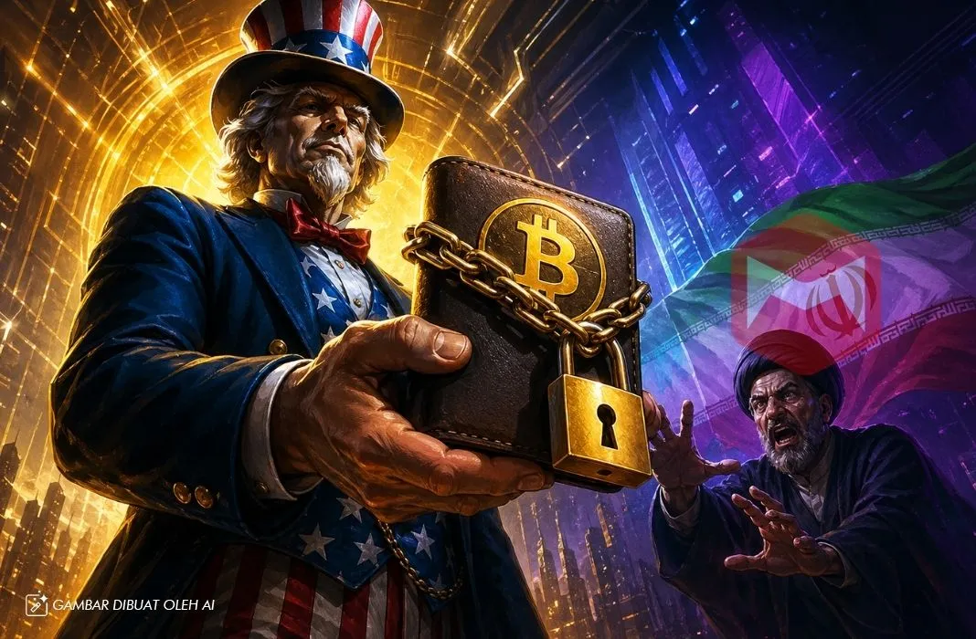 kripto iran AS tether dibekukan