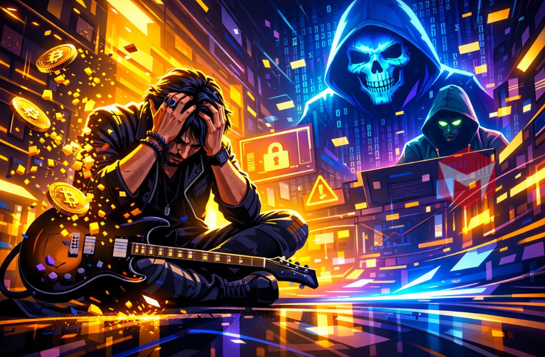 musisi kehilangan aset kripto karena aplikasi ledger palsu musisi kehilangan aset kripto karena aplikasi ledger palsu