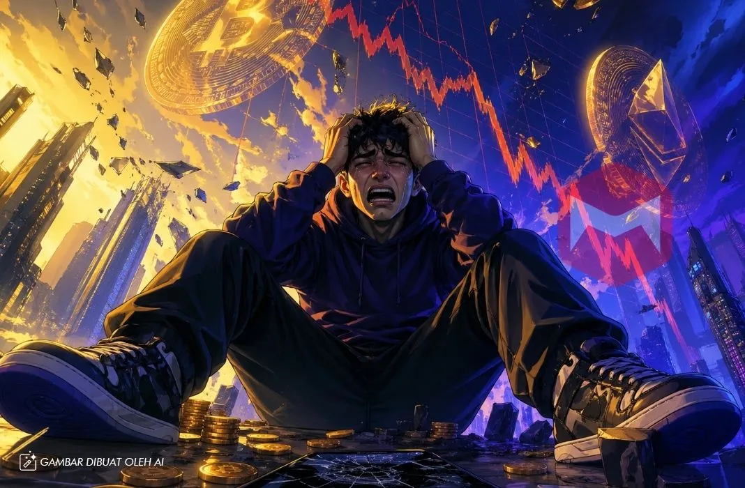 trader kripto rugi dari trading futures dan utang menumpuk karena menggunakan pinjol