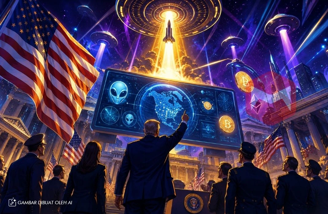 Aliens.gov besutan pemerintahan trump meme coin kripto aliens melejit