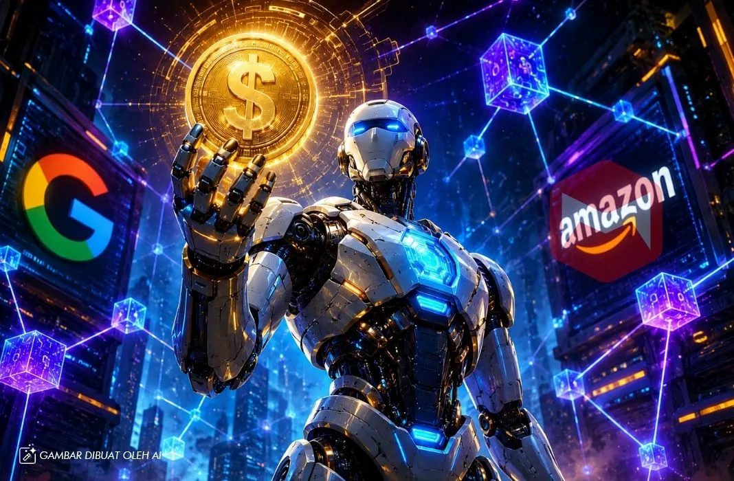 Amazon AWS Google Cloud stablecoin Agen AI