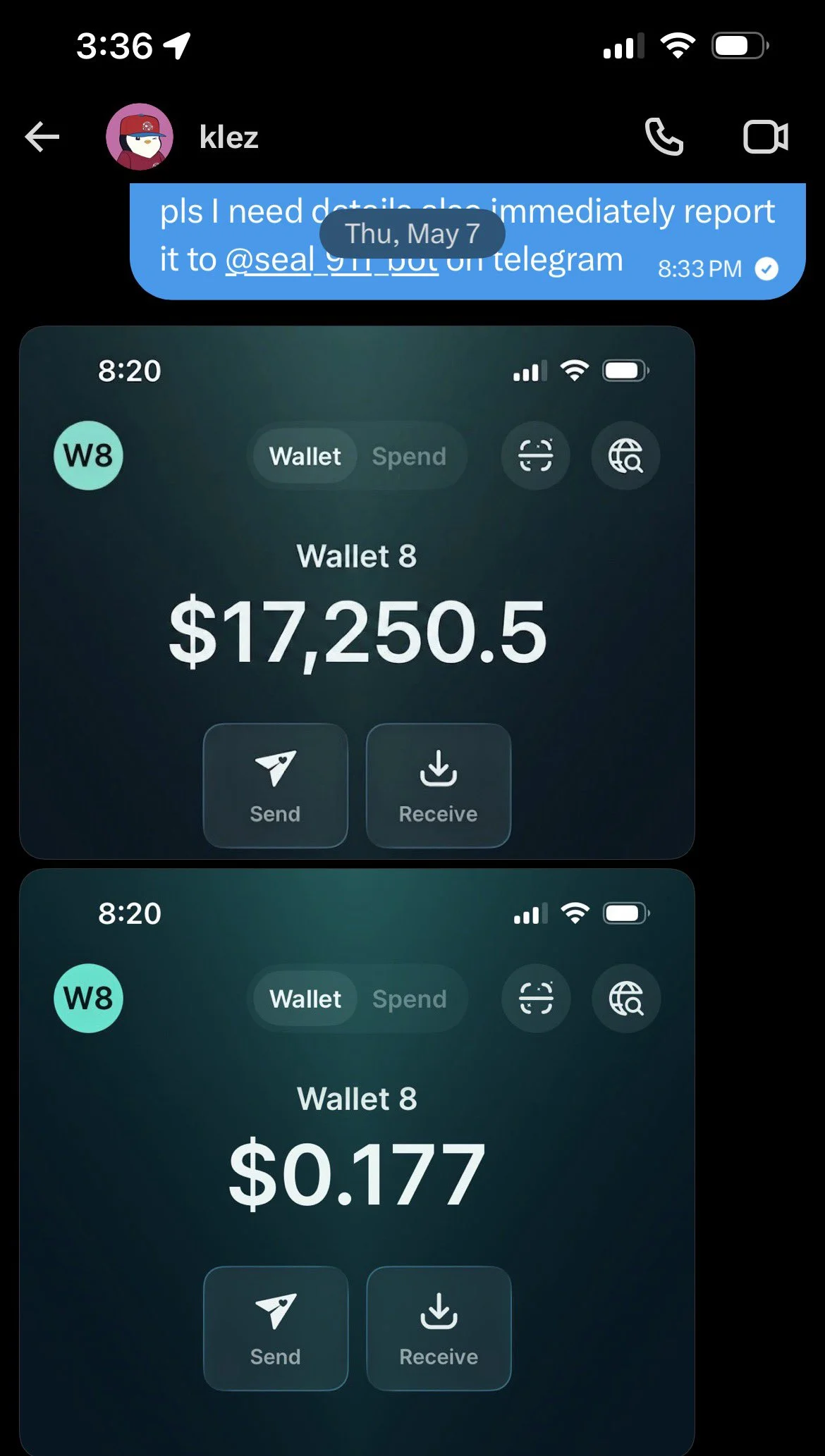 Aset Kripto Milik Korban Sebelum Dicuri oleh Hacker lewat Smart-Contract Meme Coin - Bala