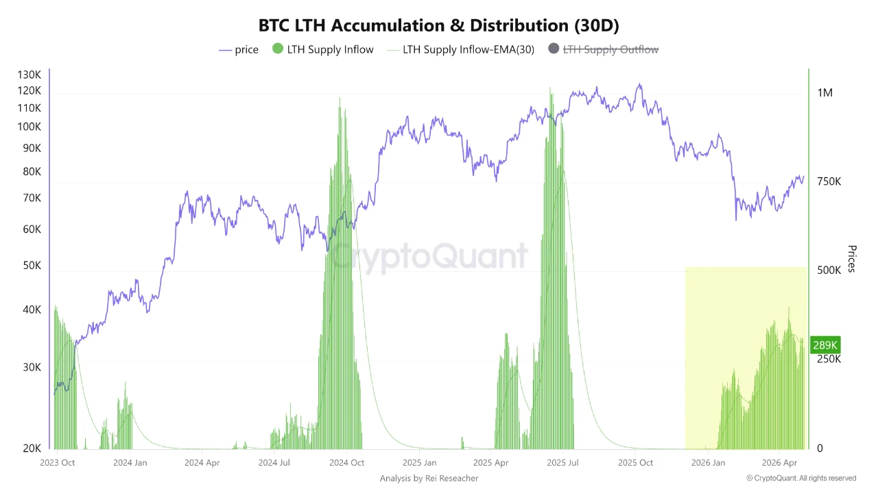 BTC LTH akumulasi 4 Mei