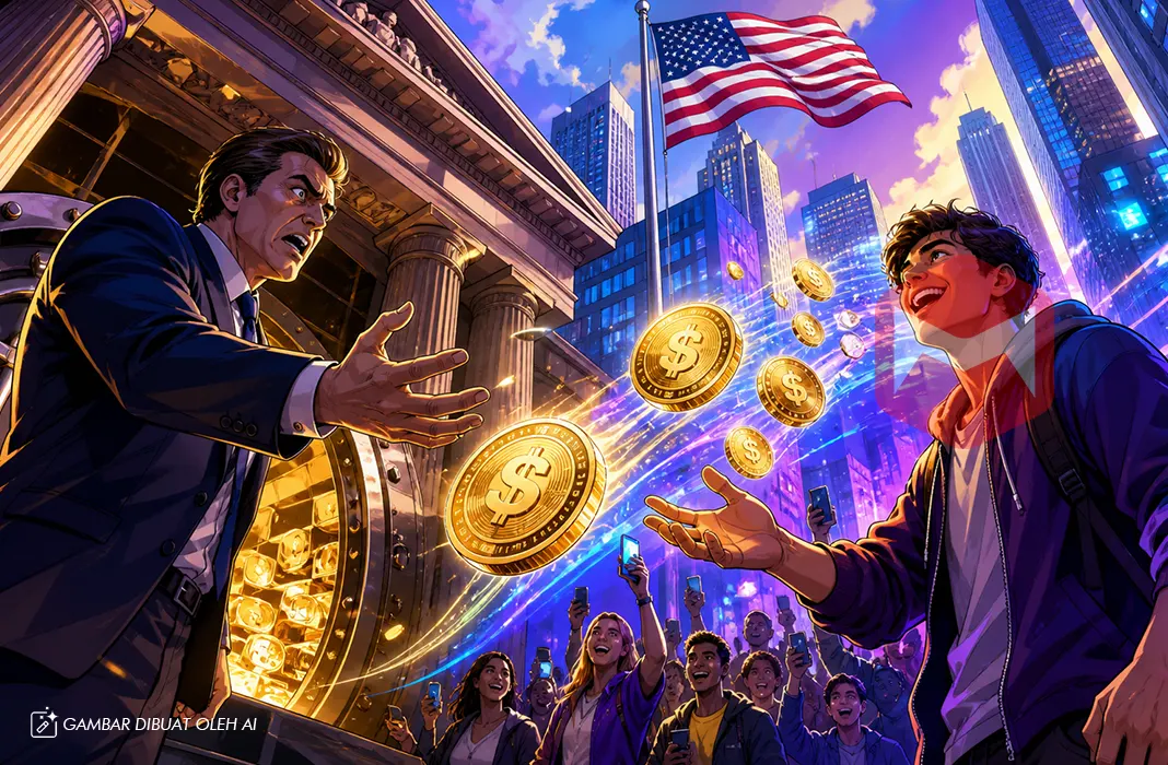Bank Mulai Terancam? AS Buka Jalan Stablecoin untuk Beri Imbal Hasil
