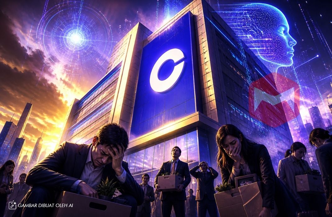 Coinbase phk karyawan gara gara AI kecerdasan buatan