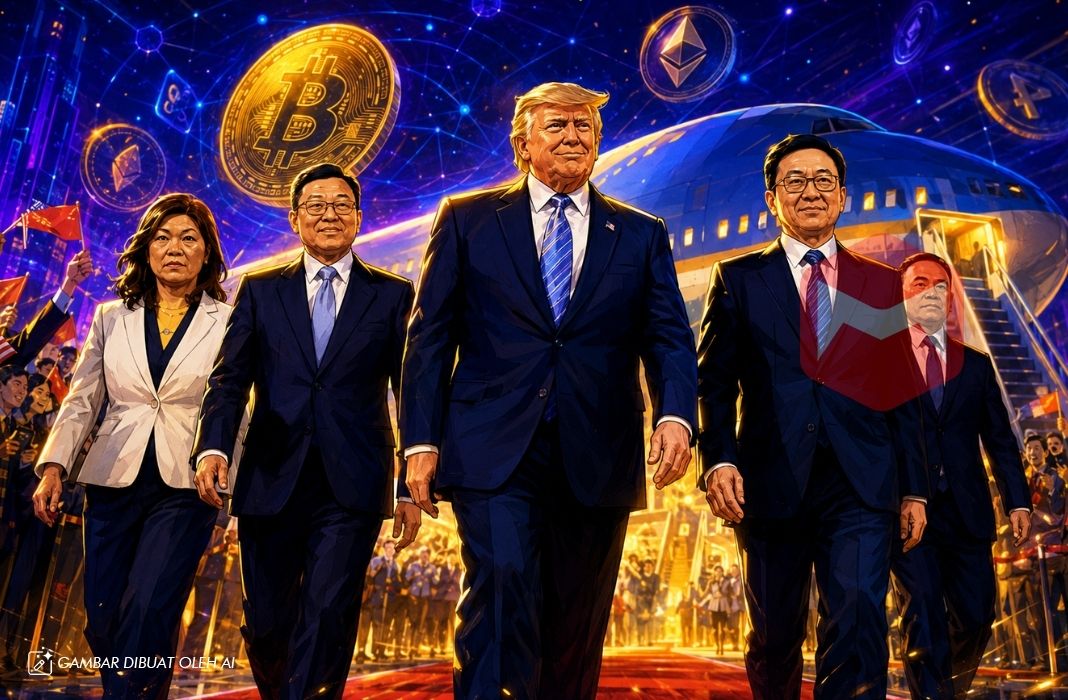 Donald Trump Tiongkok Meme Coin CEOs