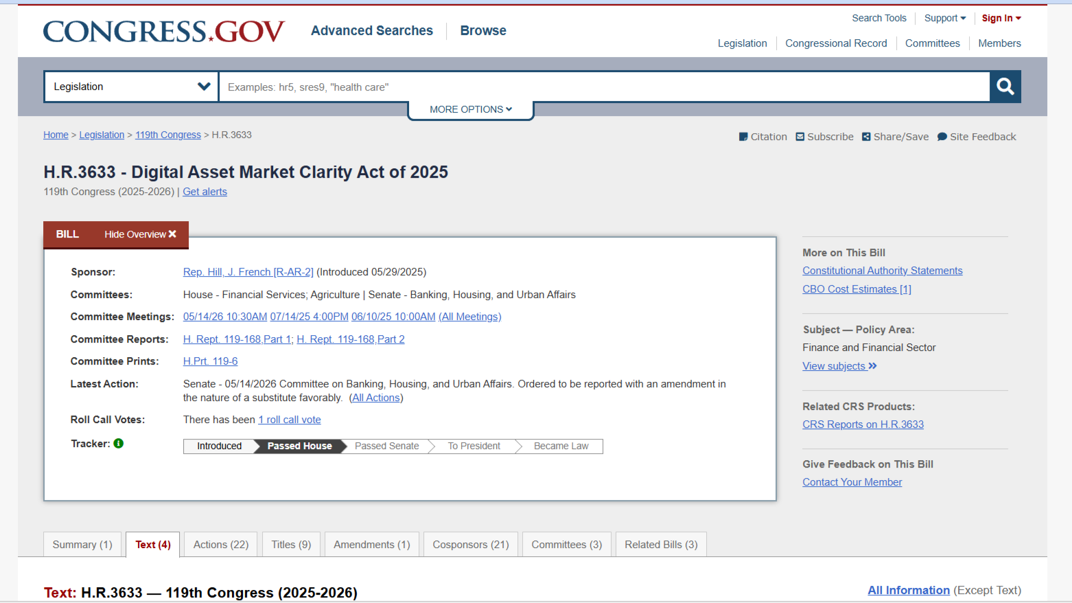 Draft Clarity Act