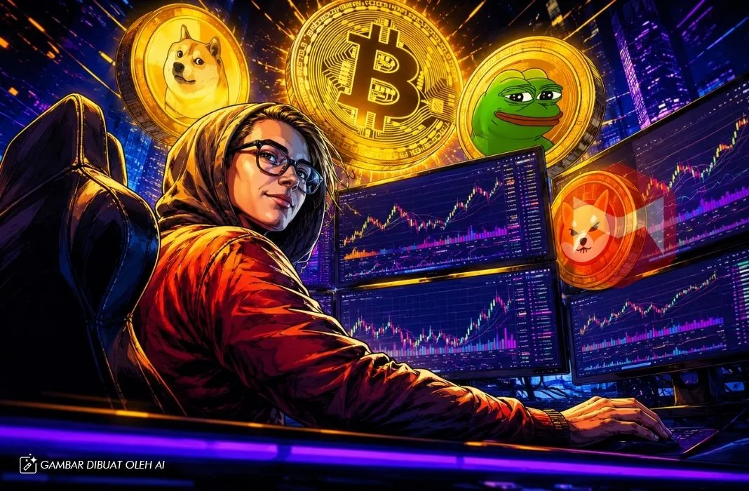 Fitur alpha scanner mencari meme coin potensial di cryptoiz